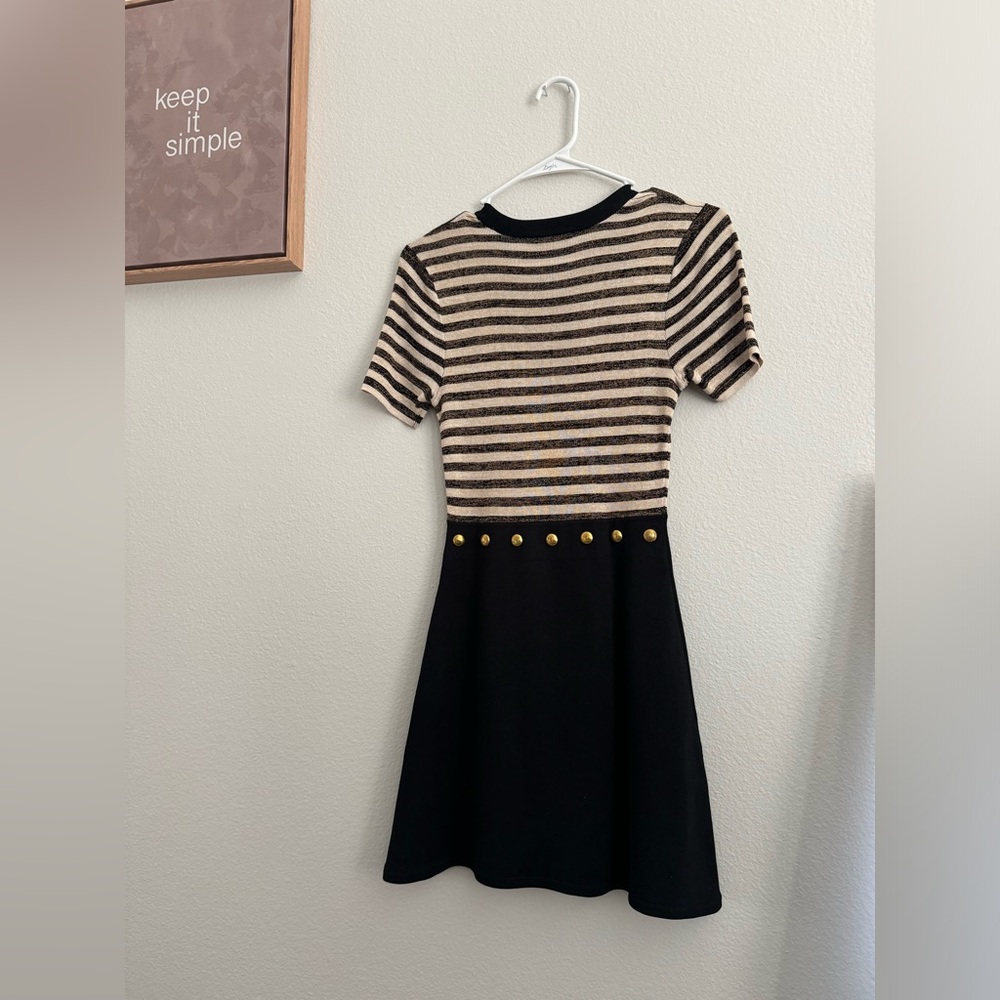 ❌SOLD❌ SANDRO Stripped Dress